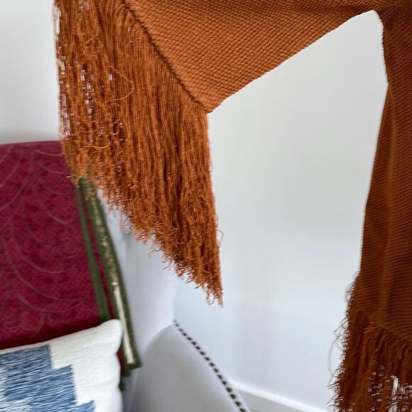 Rodebjer Ghirardelli's Cinnamon Fringe Sweater NWT M - Picture 4 of 9